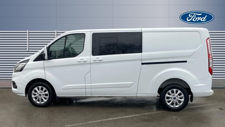 Ford Transit Custom 300 L2 Diesel Fwd 2.0 EcoBlue 170ps Low Roof D/Cab Limited Van Auto